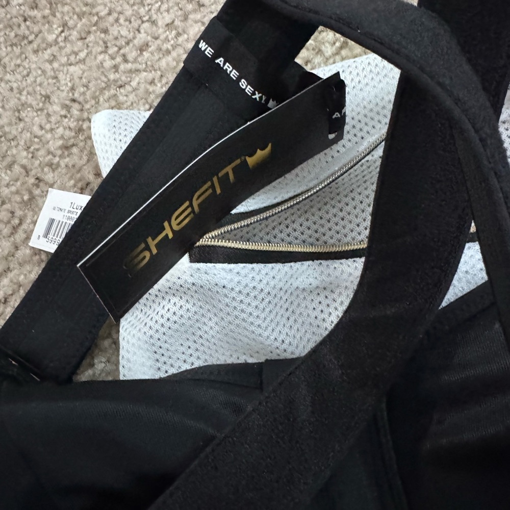 SHEFIT Black Ultimate Sports Bra - Picture 4 of 7
